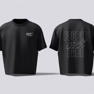 PEOPLE OVER PACE Shirt in Schwarz
